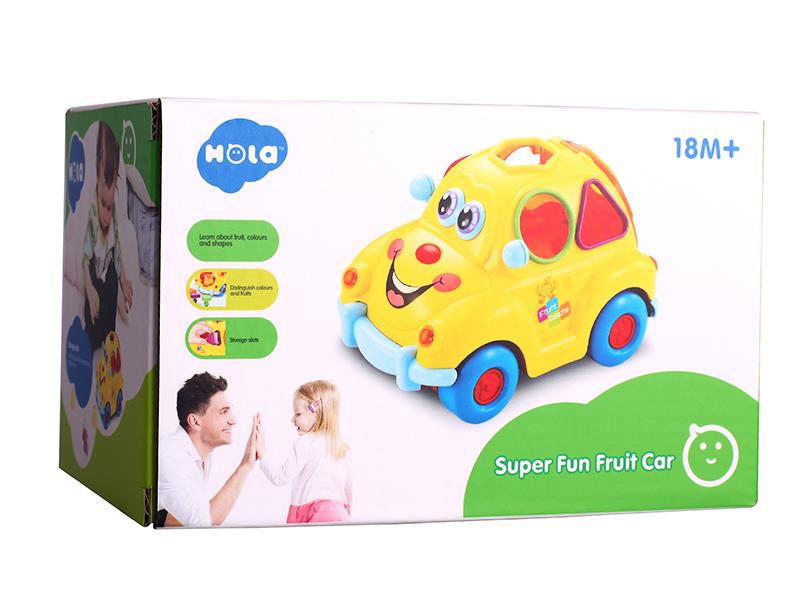 B/O Go And Bump Fruit Car