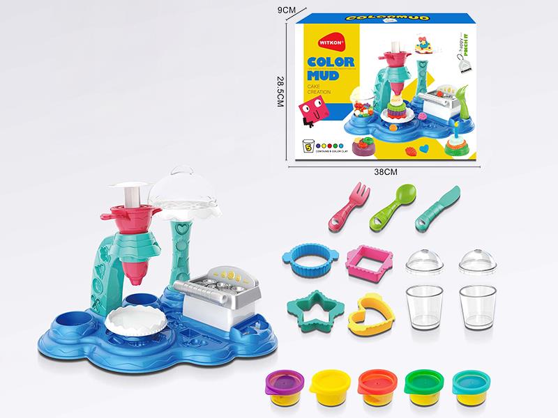 Color Clay Cake Creation Toy