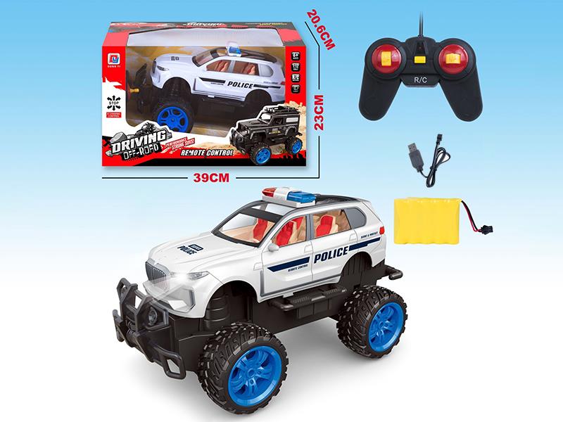 1:12 4-Channel Remote Control BMW x7 Off-Road Police Car