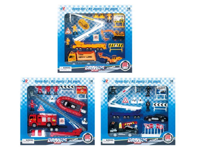 1:43 Slide Alloy Car Set