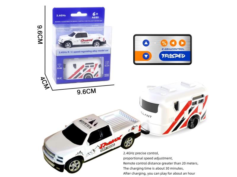 High-Precision Mini Remote Control Car With Trailer