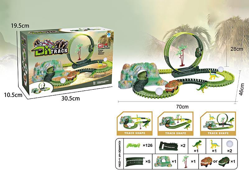 B/O Dinosaur Rail Car