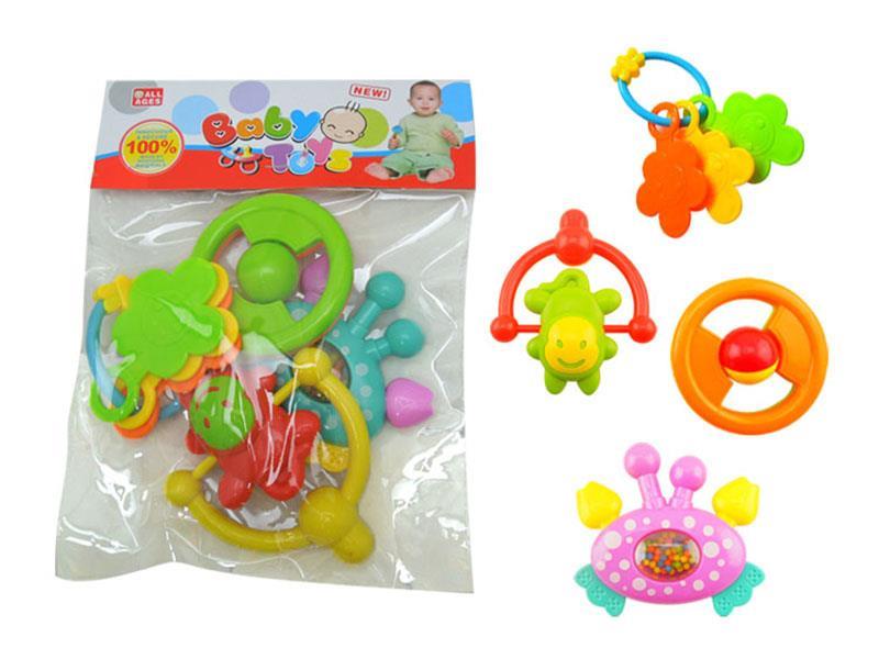 4pcs Baby Rattles