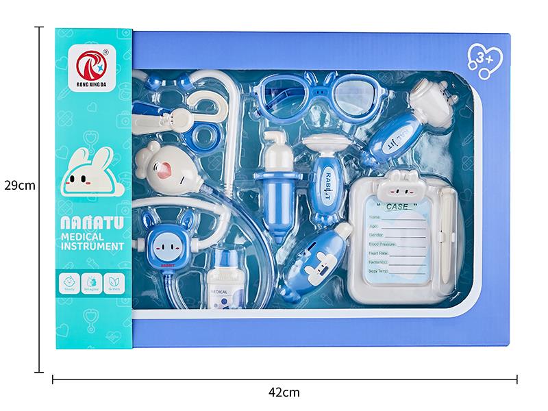 Rabbit Medical Instrument Toys 9pcs