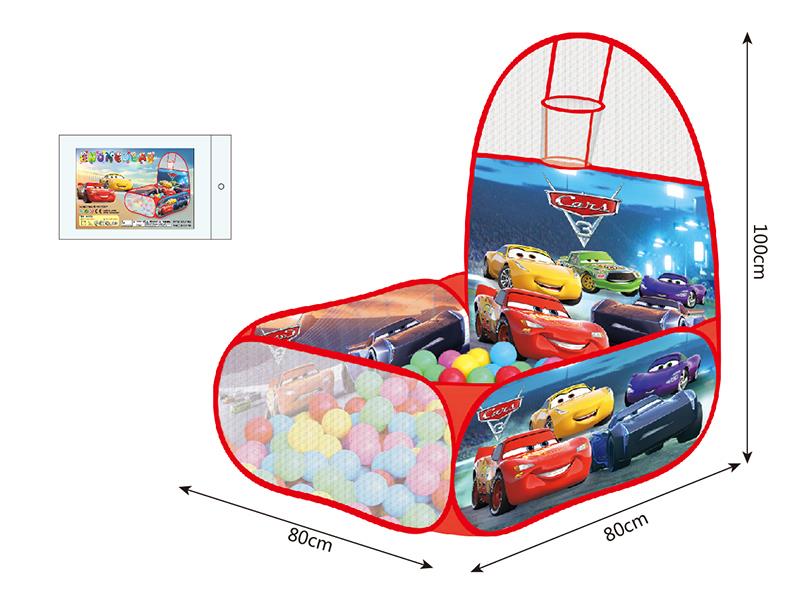 Ocean Ball Pool With Basketball Hoop(Cars)
