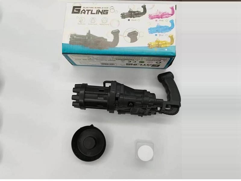 The 8-Hole Gatling Bubble Gun Is A Popular Hit In Three Colors