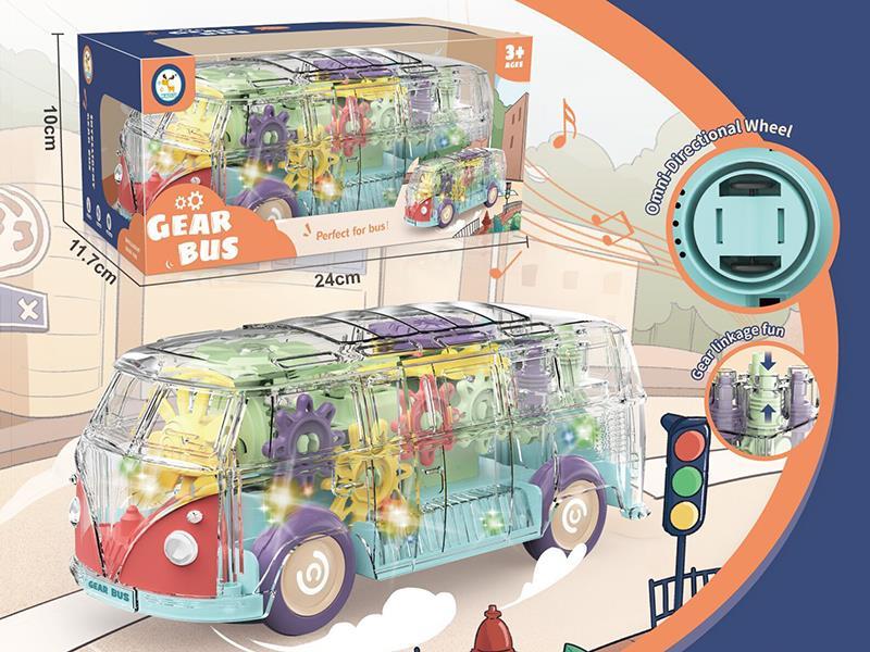 B/O Go And Bump Gear Bus