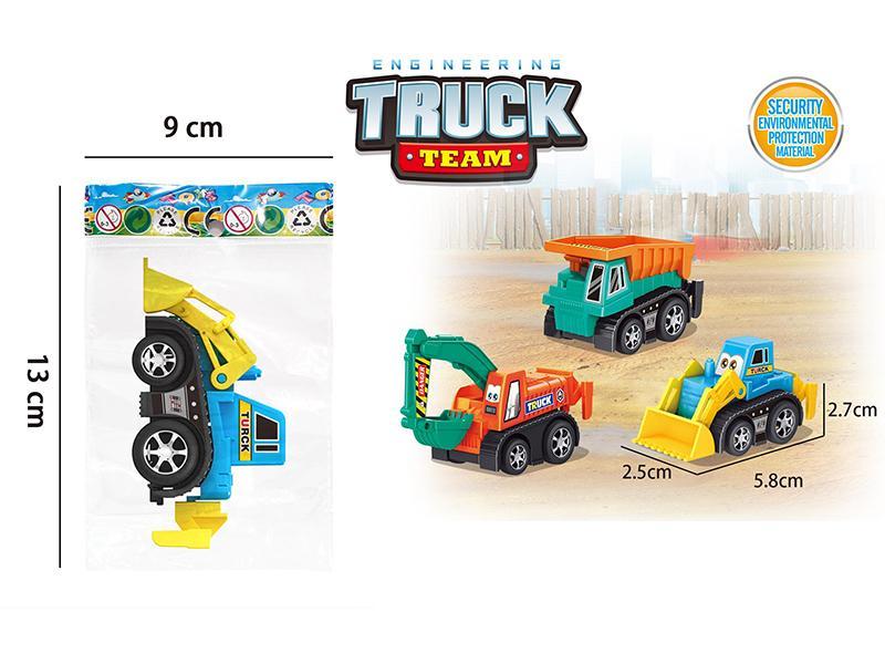 Pull Back Engineering Truck