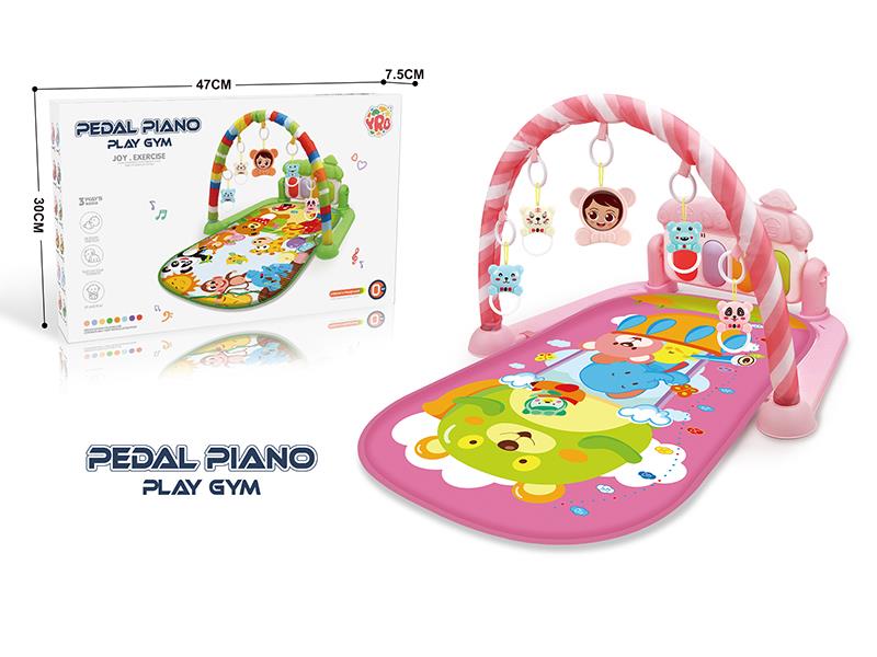 Baby Pedal Piano Fitness Blanket(Hot Air Balloon)