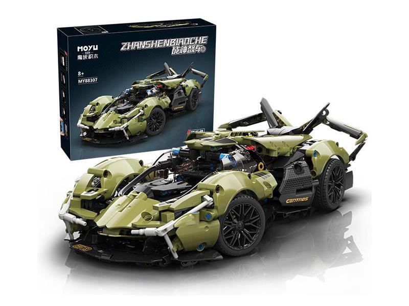 1: 14 God of War Racing Block 847PCS