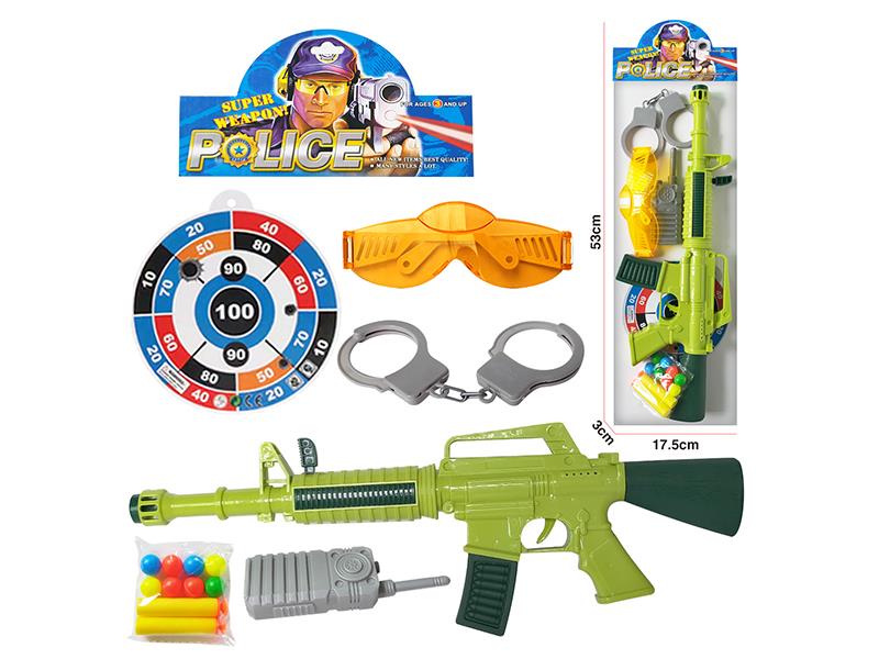 Soft Bullet & Ping-Pong Ball Gun Set