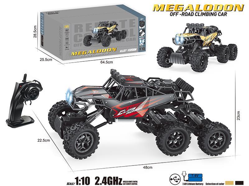 2.4G 1:10 Remote Control Six-Wheel Climbing Car