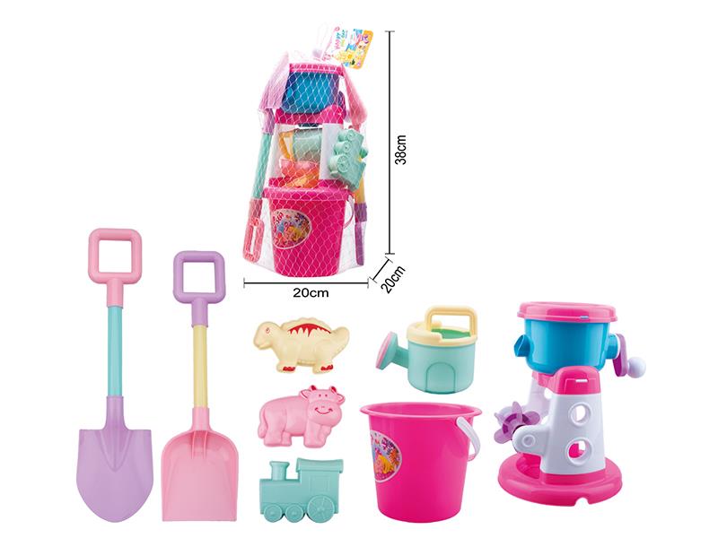 Hourglass Beach Toys 8pcs