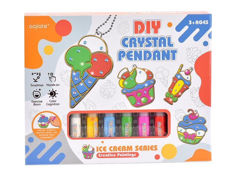 Dessert 3D Adhesive Painting