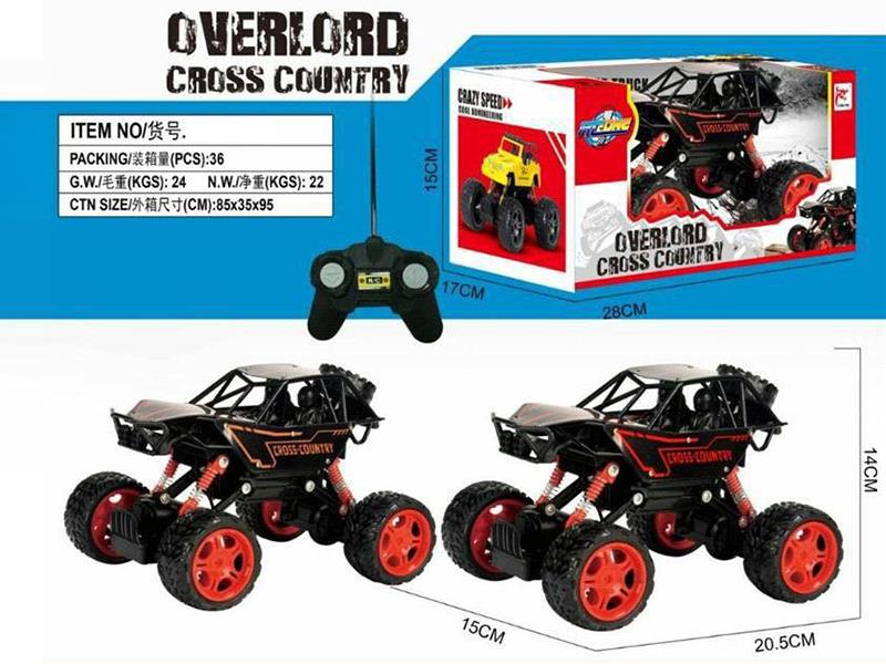 27Mhz 1:16 4-Channel Remote Control Climbing Car(Not Including Batteries)