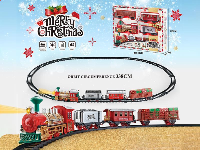 Electric Track Train With Light And Music