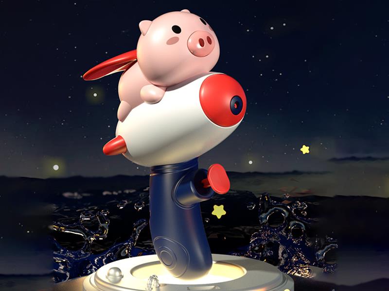 Superman Pig Water Gun