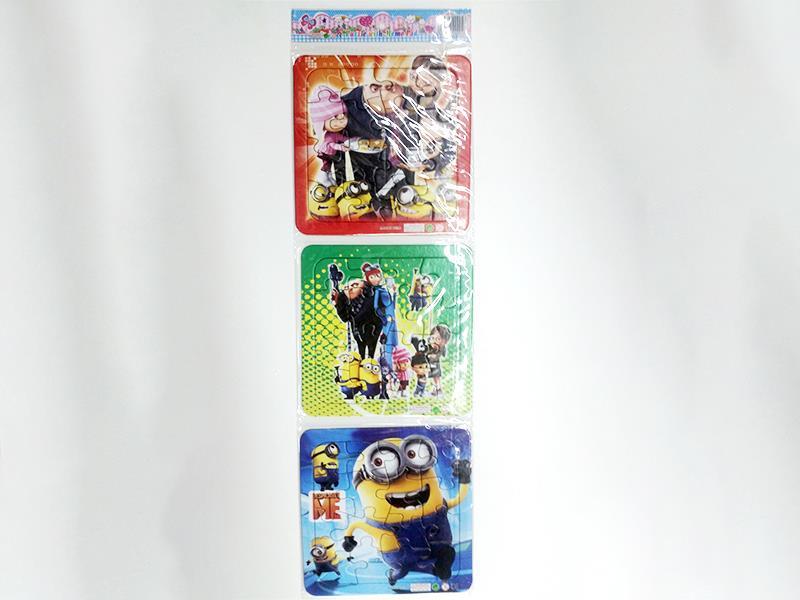 3PCS 12 Jigsaw Puzzle