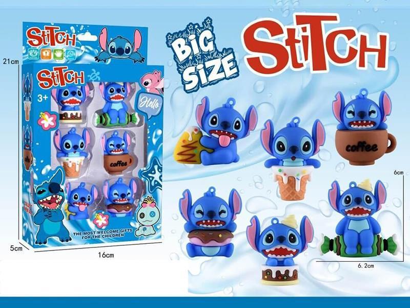 Big Size Stitch Doll 6pcs