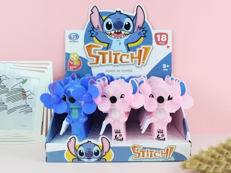 Stilzi Mini Dual-Head Hand-Pressing Fan (18pcs)