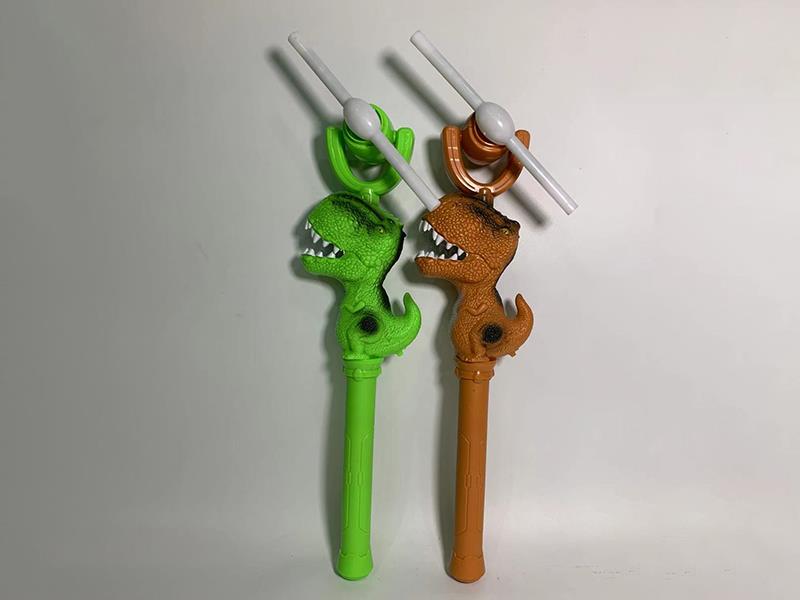 Tyrannosaurus Rex Windmill Flash Stick With 5 Lights, Dinosaur Sound