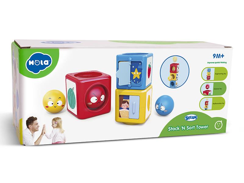 Educational Toys Stacking And Sort Tower