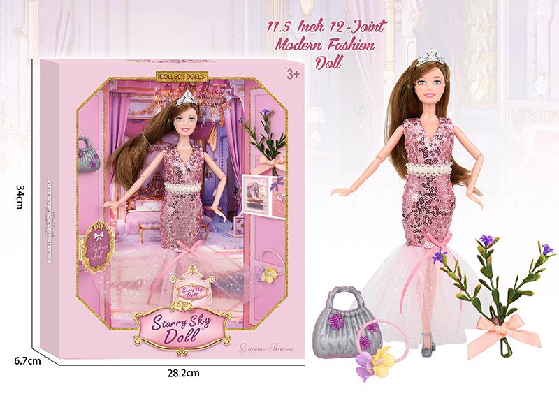 11.5 Inch 12-Joint Fashion Doll