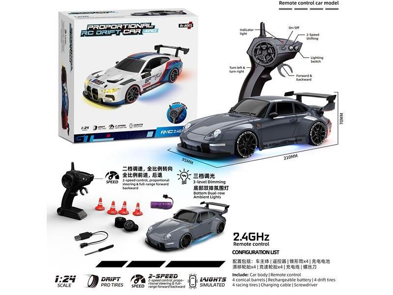 2.4G Full Scale Remote Control 4WD Drift Car