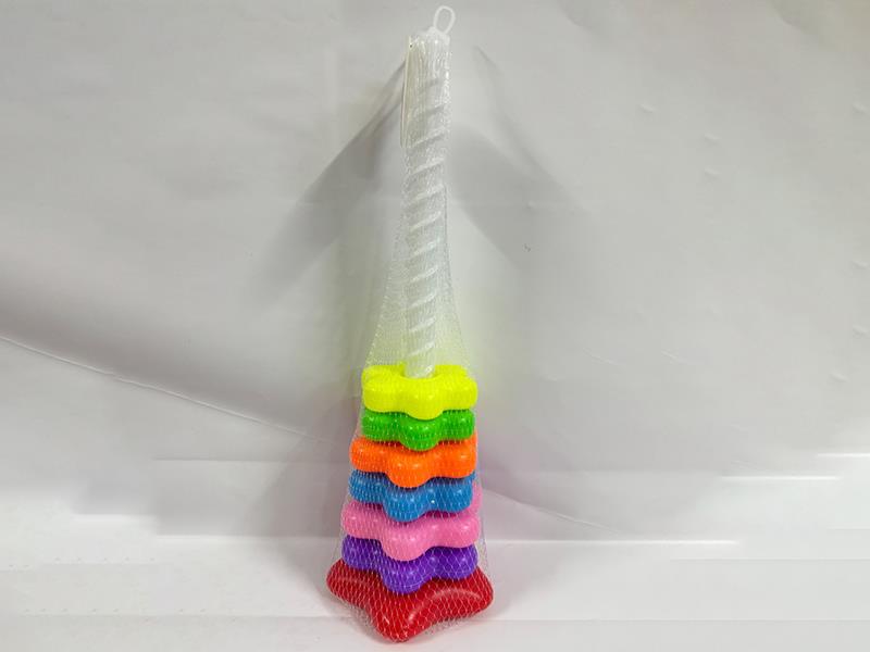 Rotate 7 Layers Of Folded Plum