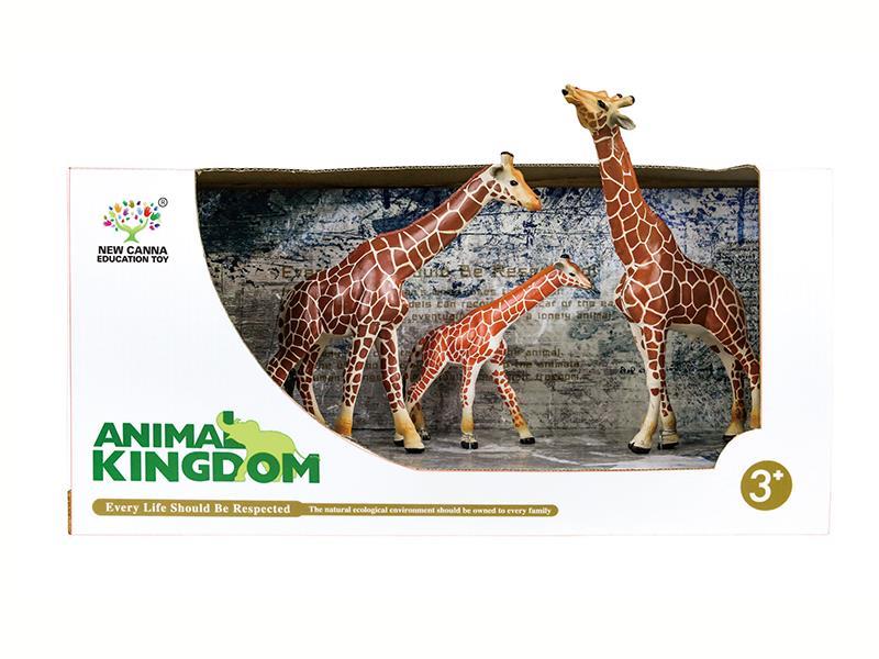 Giraffe Animal Models 3pcs
