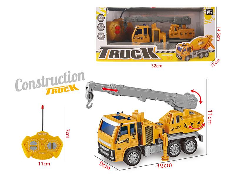 4-Channel Remote Control Engineering Crane