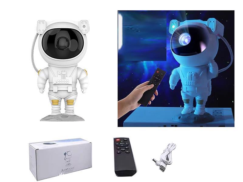 Astronaut Starry Sky Laser Projector Ambient Night Light (Standing Position)