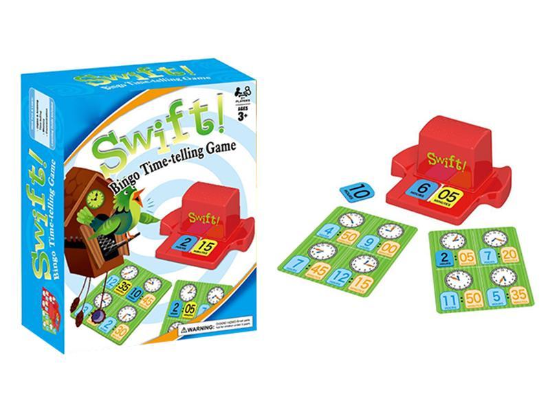 SWIFT Bingo Time-Telling Game