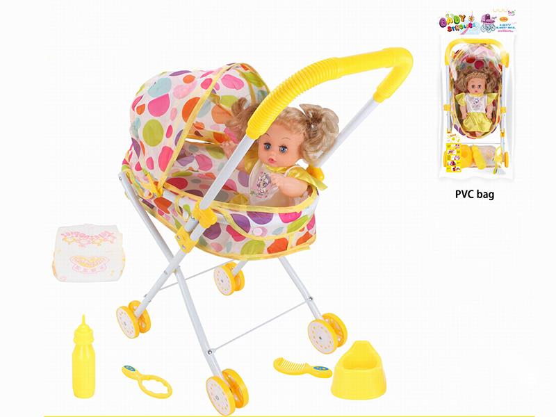 Baby Stroller Toy(Iron) + 12