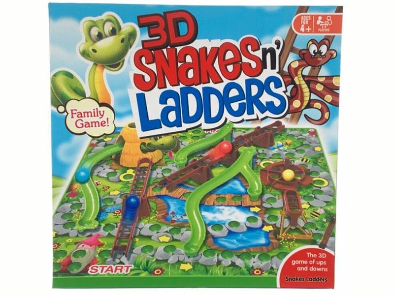 3D Snakes & Ladders