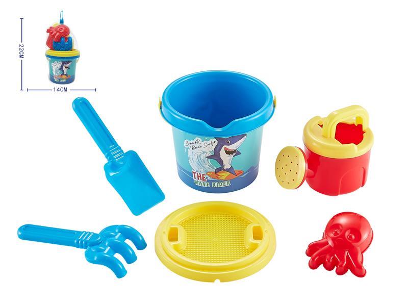 6PCS Beach Bucket