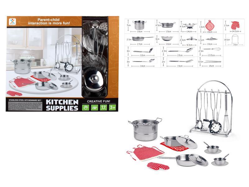 Stainless Steel Tableware Toys