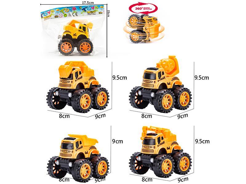 Friction Stunt Engineering Truck