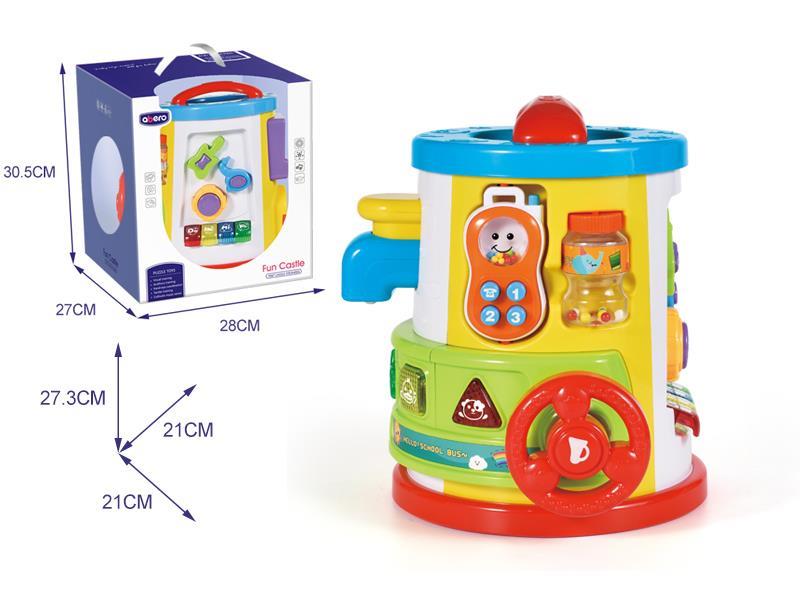 Fun Castle With Music Sound Light