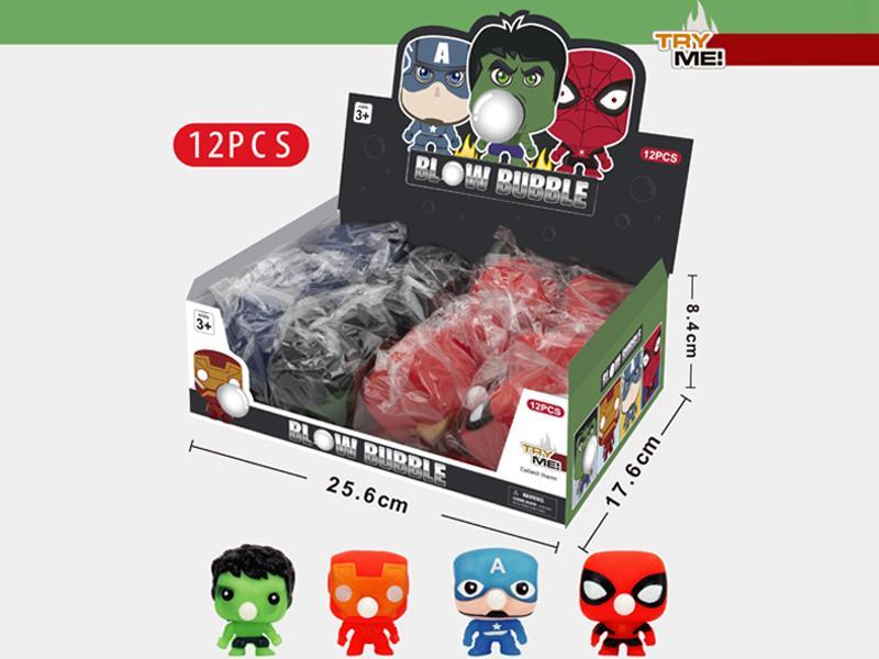 12PCS Bubble Spitting League Doll