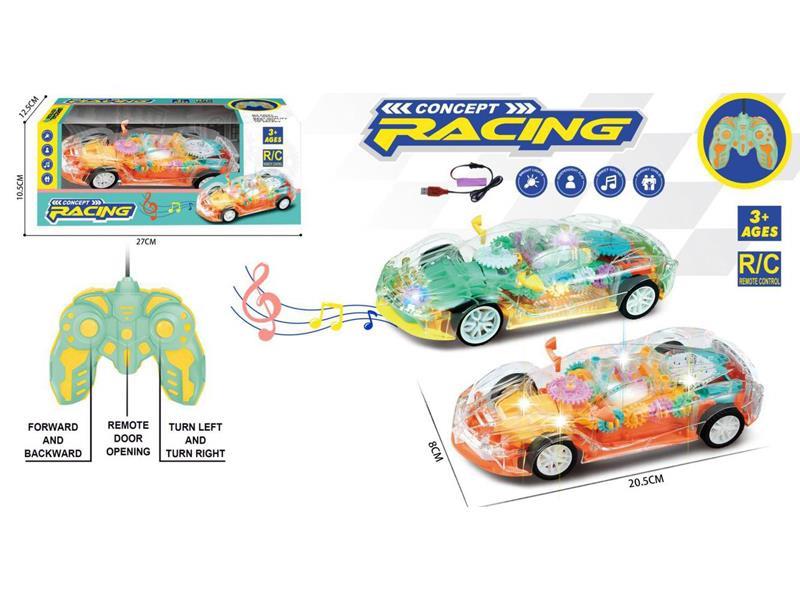 4CH R/C Gear Car With Light And Music