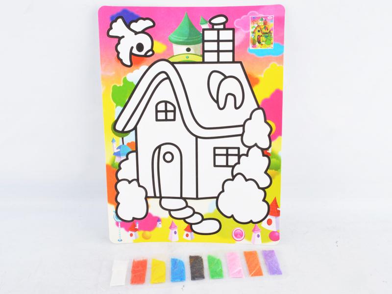 Colored  Sand Painting