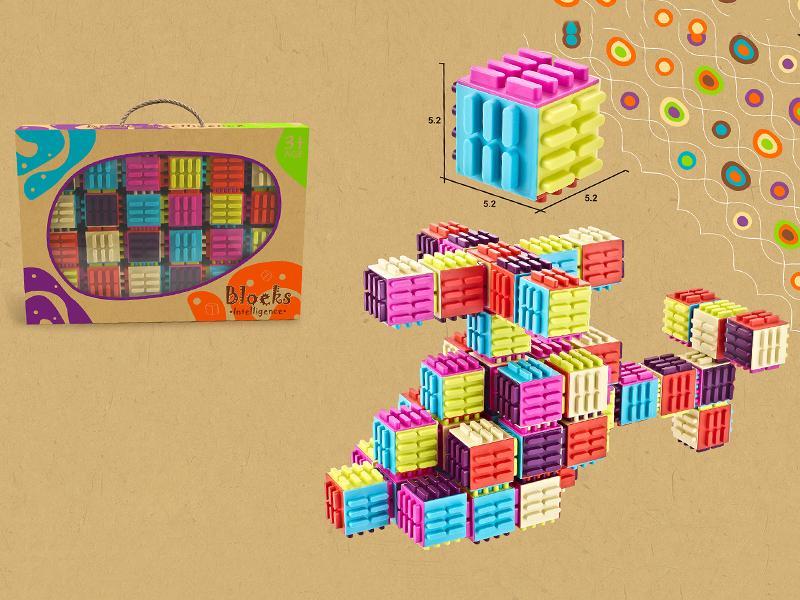 24PCS Intelligence Building Blocks