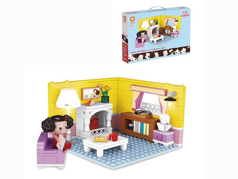 Ddung Living Room Building Blocks 239pcs