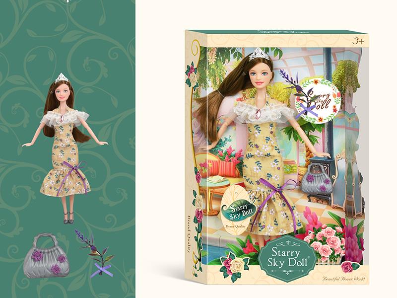 11.5 Inch 12-Joint Fashion Doll