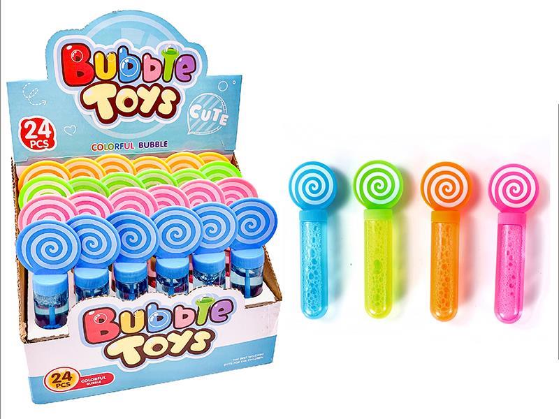 Lollipop bubble sticks