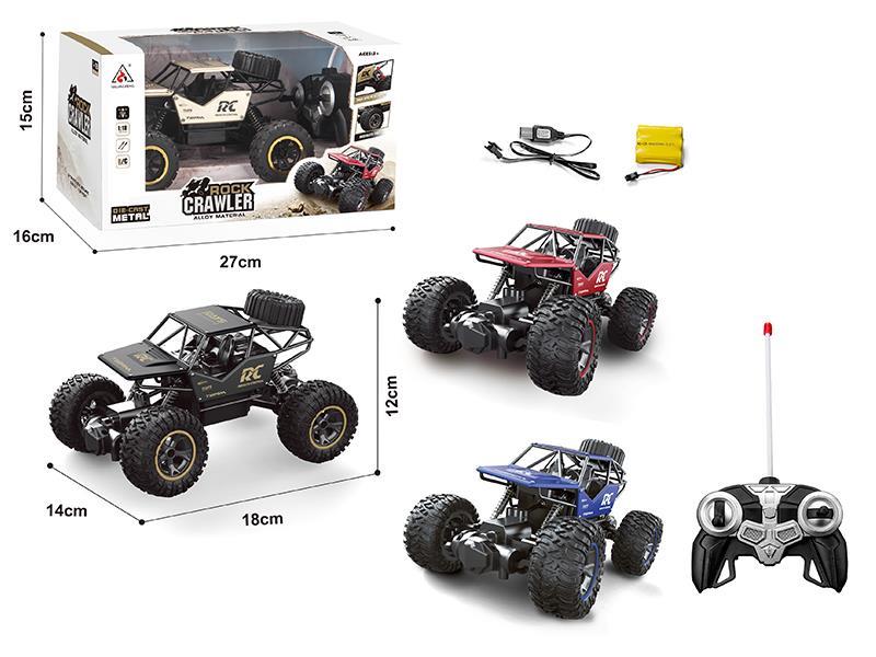 1:18 R/C Alloy Rock Crawler