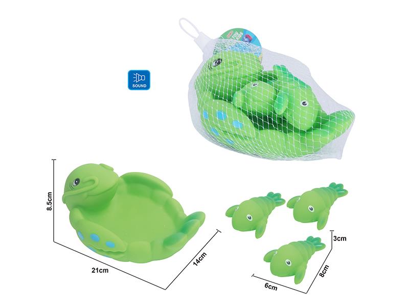 Cute Lobster Kids Bath Toy Set