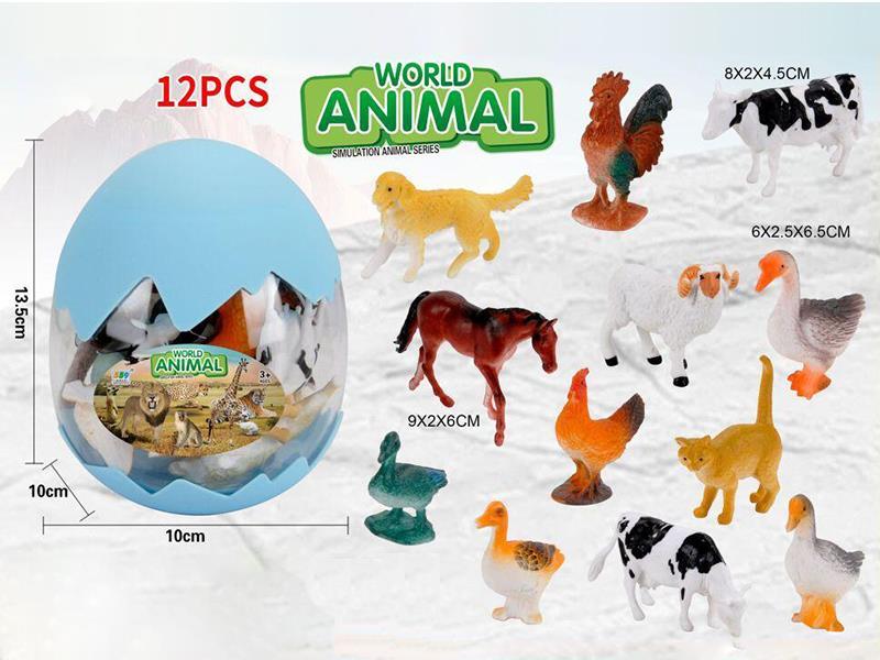 Poultry Animal Set 12PCS