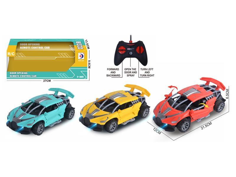 1：24 R/C One Button Door Opening Framework Spray Car